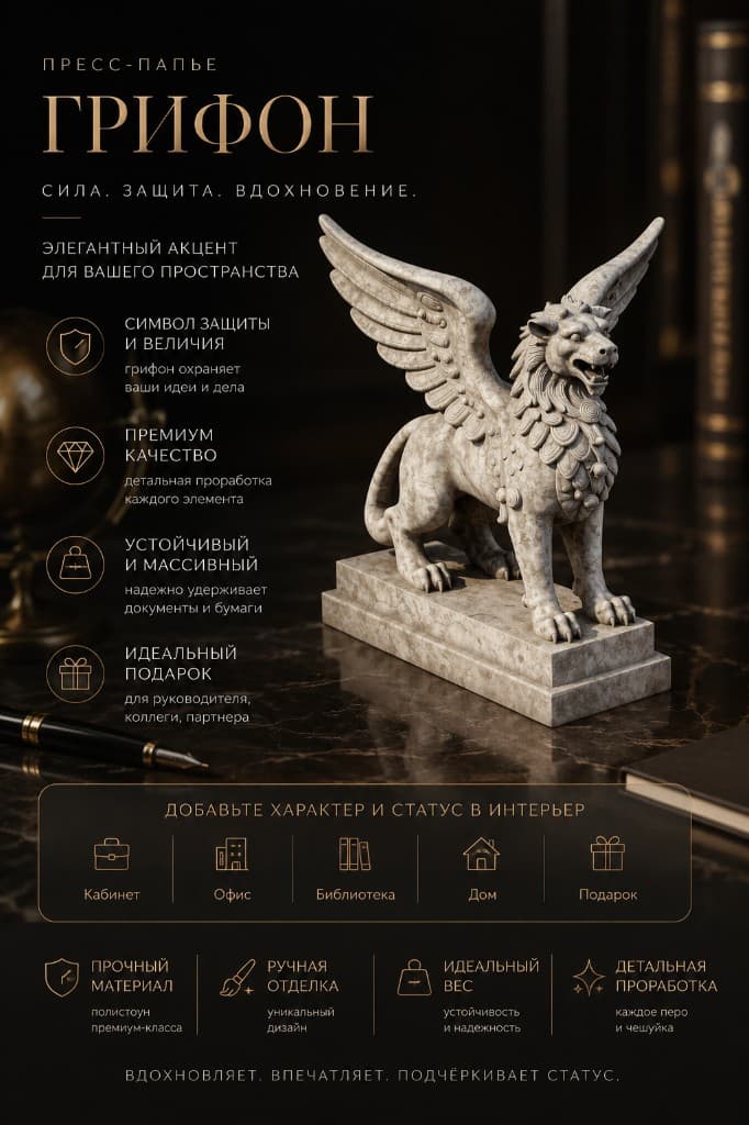 Пресс-папье Грифон